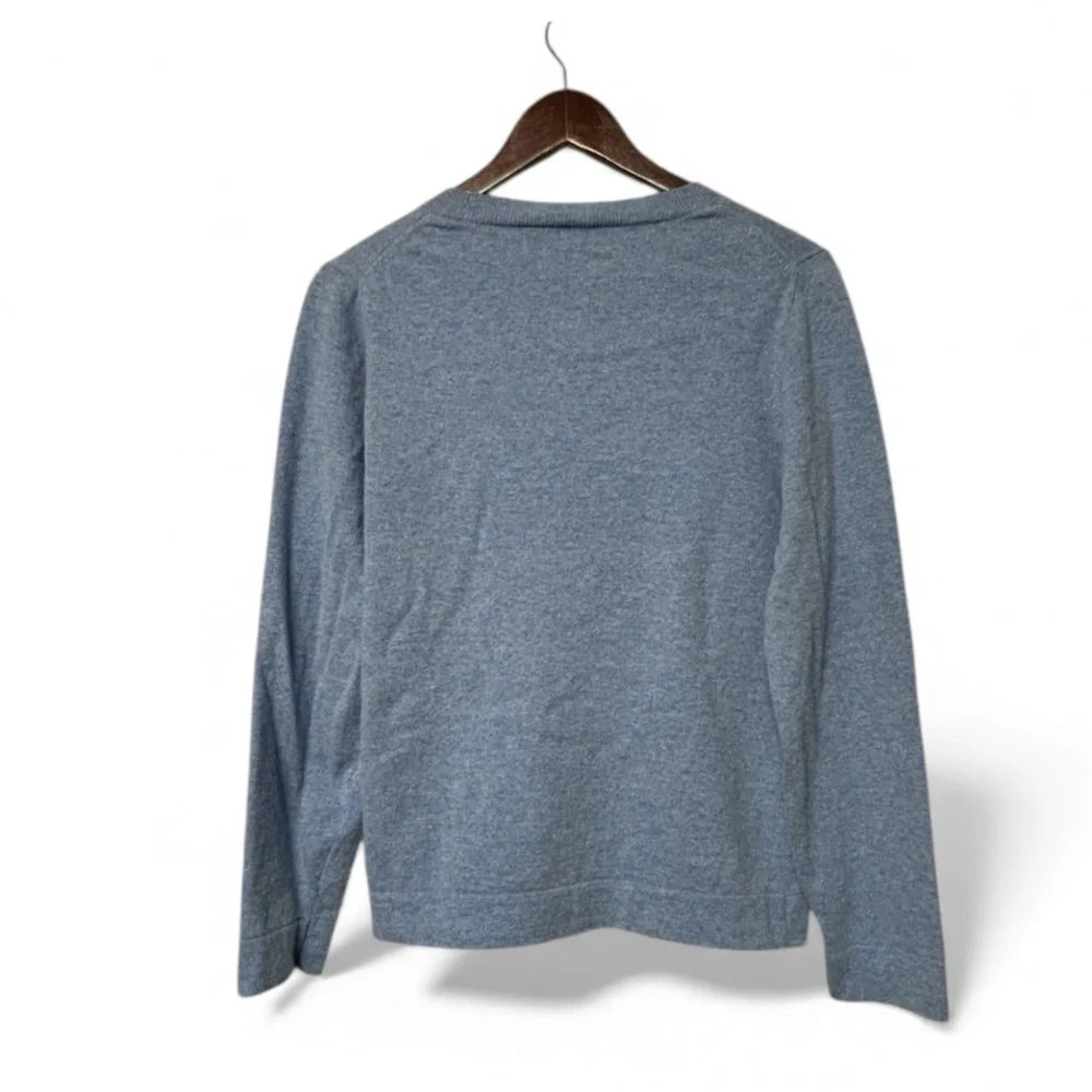 J. Crew bundle merino wool Teddie Pink and Blue Sweater Set